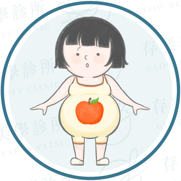 胰島素阻抗的症狀_中心肥胖