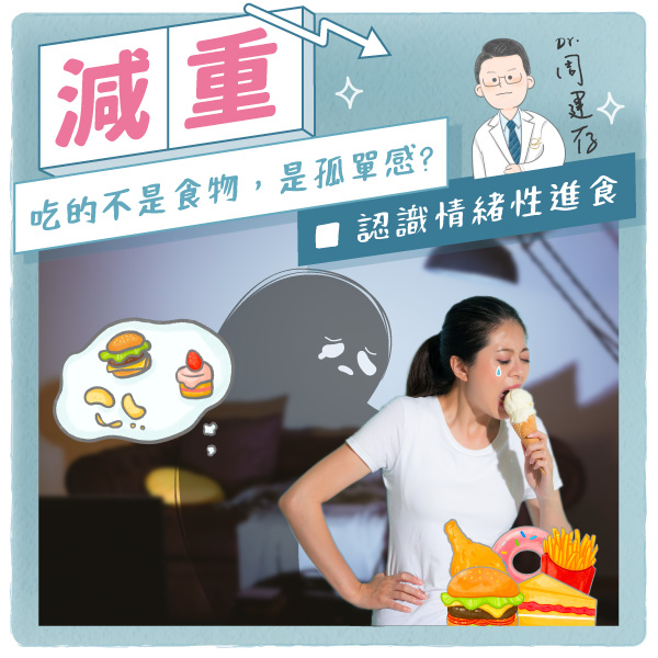 小方圖-吃的不是食物，是孤單感