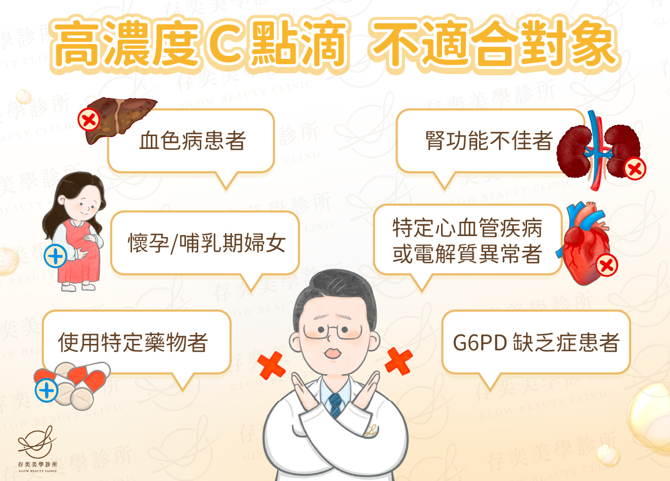 高濃度維他命 C 點滴不適合對象2-01