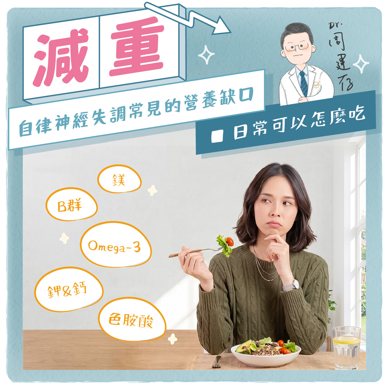 小方圖-自律神經失調常見的營養缺口