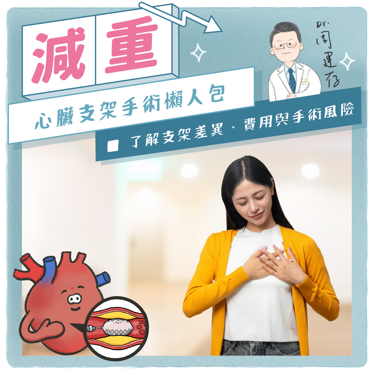 小方圖-心臟支架手術懶人包